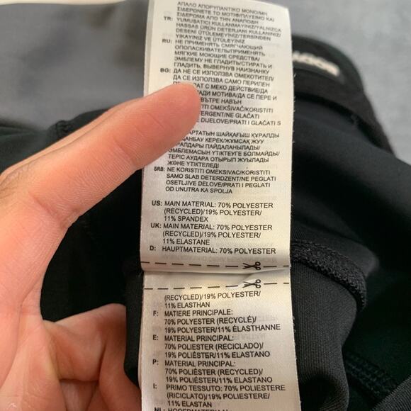 Adidas Leggings Womens M Medium Black Gray Aeroready Design 2 Move 7/8 Training - Picture 7 of 12